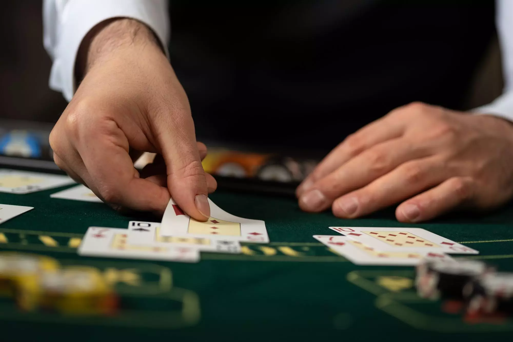 Croupier Cartes Club Pierre Charron